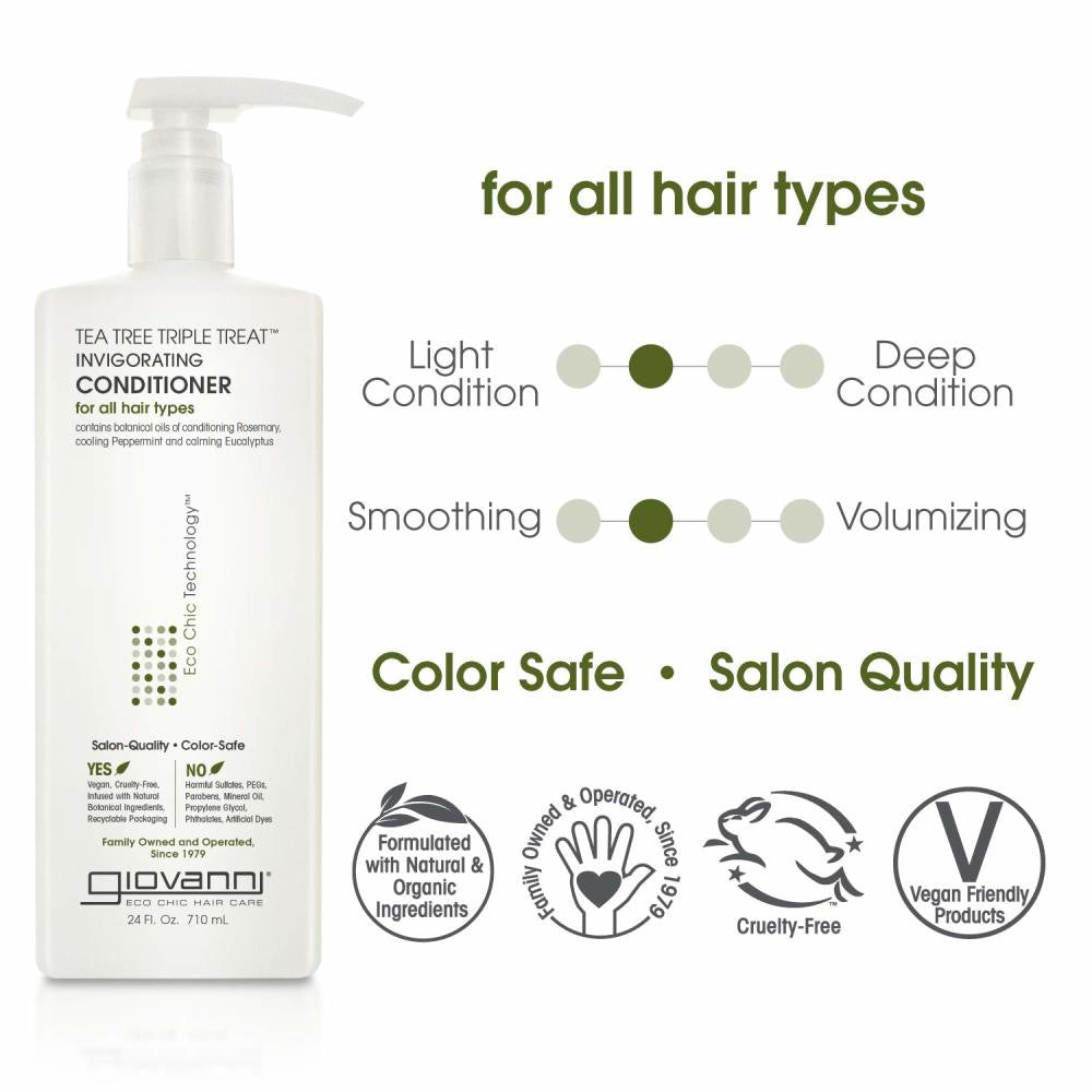 GIO TEA TREE TRIPLE COND ( 1 X 128 OZ   )-1